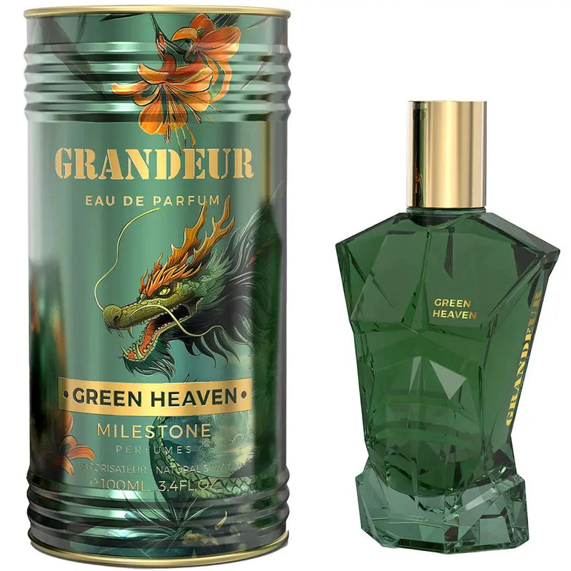 Apă de Parfum Grandeur Green Heaven, Bărbătesc, 100 ml - 1