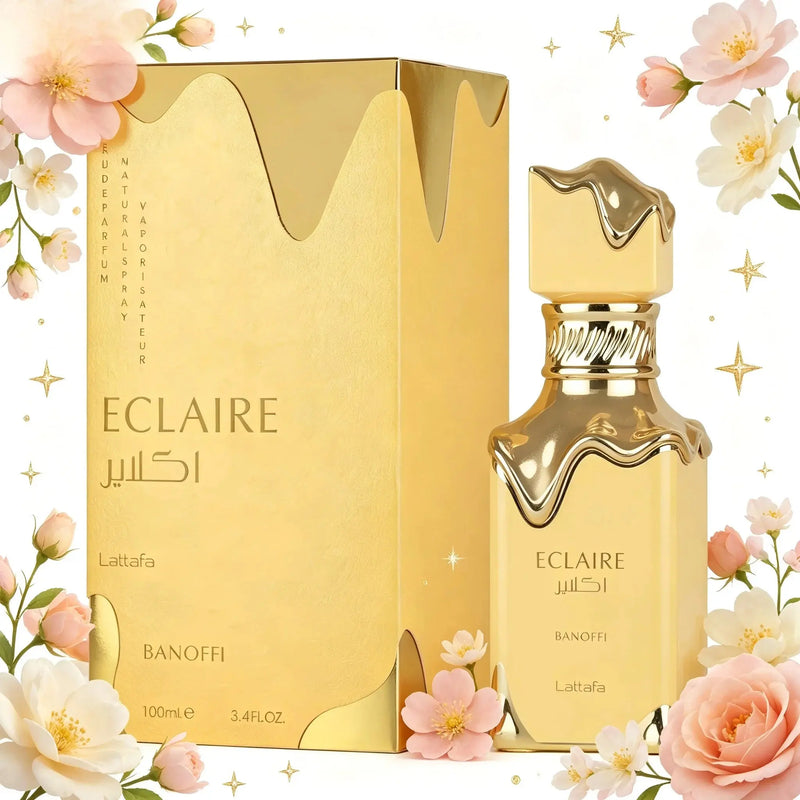 Eclaire Banoffi  Lattafa– Apă de Parfum Unisex, 100 ml - 4