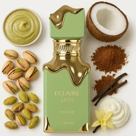 Eclaire Pistache Lattafa– Apă de Parfum Unisex, 100 ml - 1