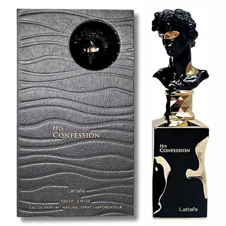 His Confession Lattafa-apa de parfum 100 ml bărbați - 1
