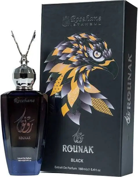 Extract de Parfum Rounak Black, 160 ml, Unisex - 1