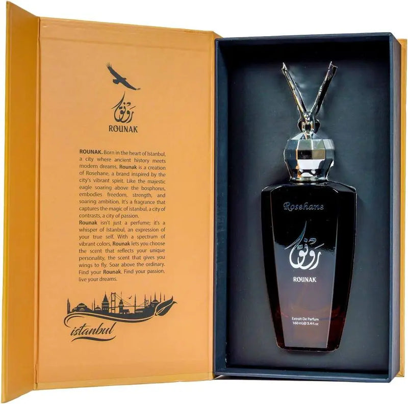 Extract de Parfum Rounak Woody Brown, 160 ml, Unisex - 4