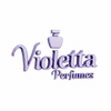 Violetta Perfumes Logo cu flacon